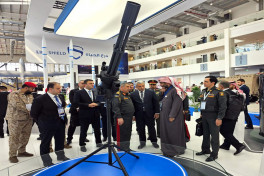 Azerbaijani delegation attends World Defense Show