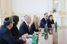 President Ilham Aliyev received delegation of Conference of Presidents of Major American Jewish Organizations