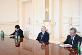 President Ilham Aliyev received delegation of Conference of Presidents of Major American Jewish Organizations