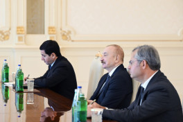 President Ilham Aliyev received delegation of Conference of Presidents of Major American Jewish Organizations