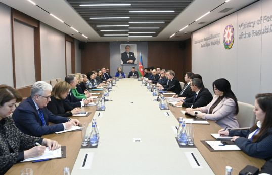 Azerbaijani FM meets with the delegation of the US Chamber of Commerce