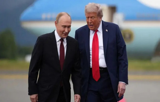 Vladimir Putin, Russian President and Donald Trump, US President