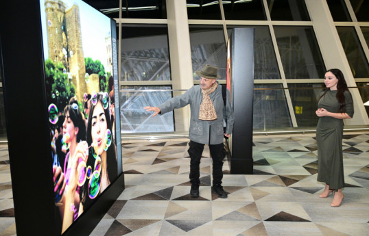 Leyla Aliyeva visited the "Rising Light" exhibition