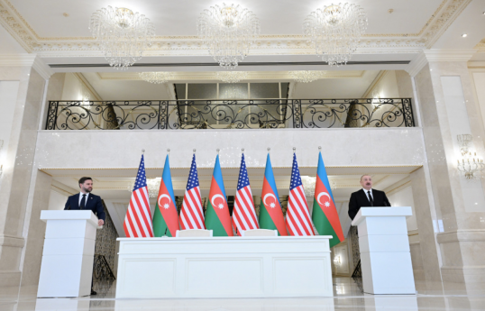 President Ilham Aliyev: Relations between the United States and Azerbaijan are entering an absolutely new phase