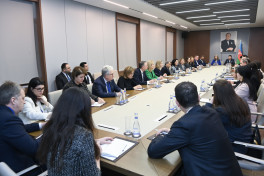 Azerbaijani FM meets with the delegation of the US Chamber of Commerce
