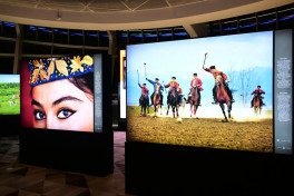 Leyla Aliyeva visited the "Rising Light" exhibition