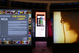 Leyla Aliyeva visited the "Rising Light" exhibition