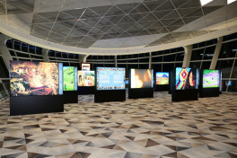 Leyla Aliyeva visited the "Rising Light" exhibition