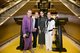 Leyla Aliyeva visited the "Rising Light" exhibition