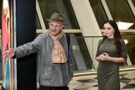 Leyla Aliyeva visited the "Rising Light" exhibition