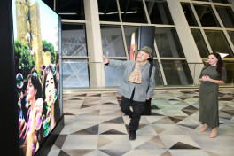 Leyla Aliyeva visited the "Rising Light" exhibition