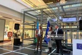 Baku hosts opening of exhibition "European Squares" - PHOTO 