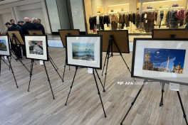 Baku hosts opening of exhibition "European Squares" - PHOTO 