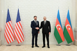 Official welcome ceremony held in Baku for Vice President of the United States