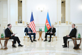 Limited-format meeting held between U.S. Vice President and President of Azerbaijan Ilham Aliyev - UPDATED 
