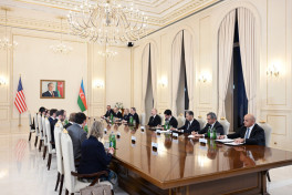 President of Azerbaijan Ilham Aliyev and U.S. Vice President held expanded meeting - UPDATED-1 