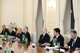 President of Azerbaijan Ilham Aliyev and U.S. Vice President held expanded meeting - UPDATED-1 