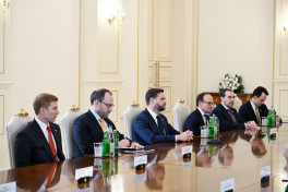 President of Azerbaijan Ilham Aliyev and U.S. Vice President held expanded meeting - UPDATED-1 