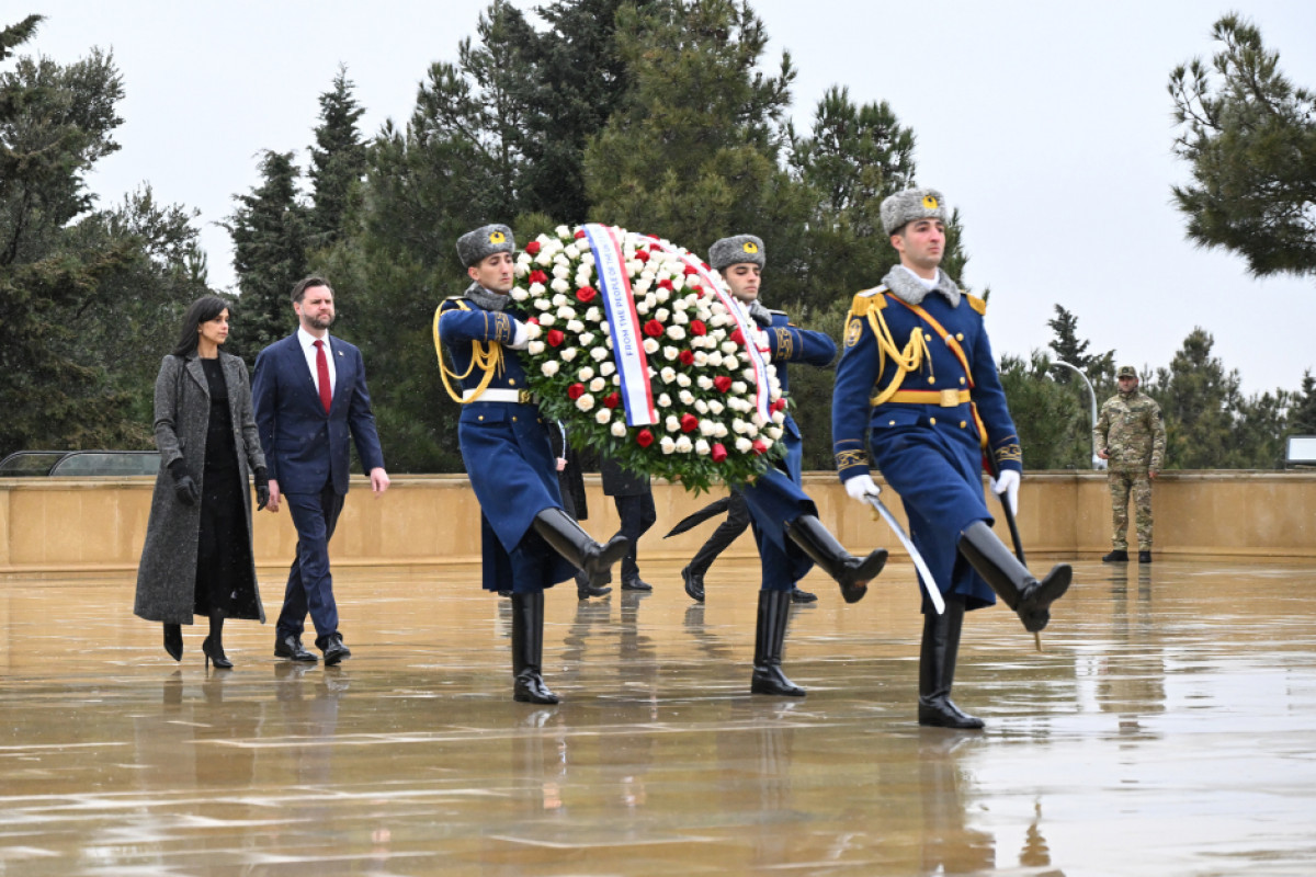 JD Vance, US Vice President in the Alley of Martyrs