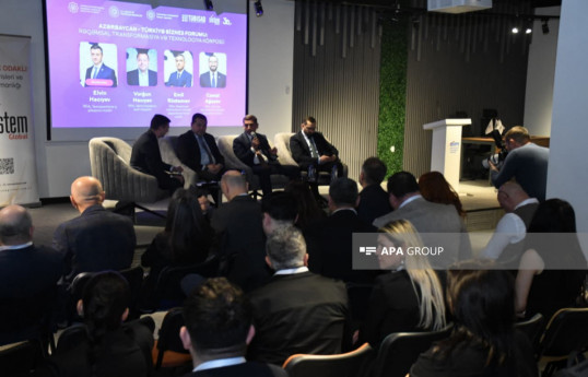 Baku hosts Azerbaijan–Türkiye business forum on digital transformation and technology bridge -PHOTO 
