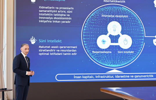 Minister of Digital Development and Transport, Rashad Nabiyev