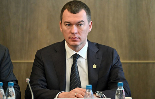 Russia’s Minister of Sport, Mikhail Degtyarev