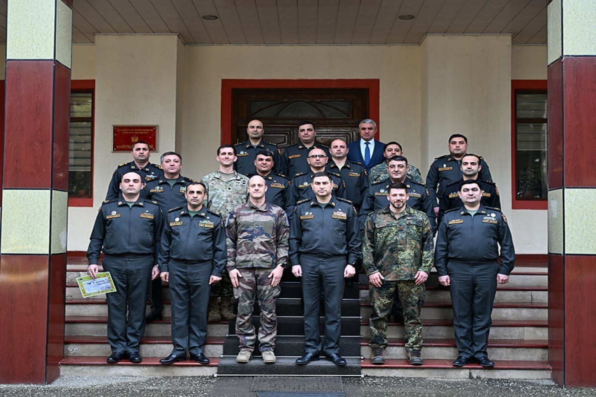 NATO Mobile Training Team conducts a course in Baku