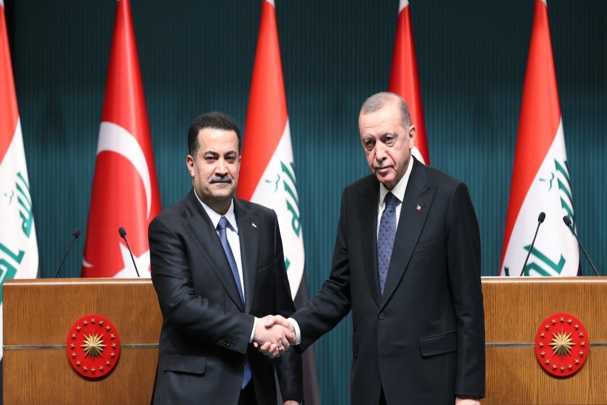 Erdoğan, Iraqi PM Al Sudani discuss boosting Türkiye-Iraq ties