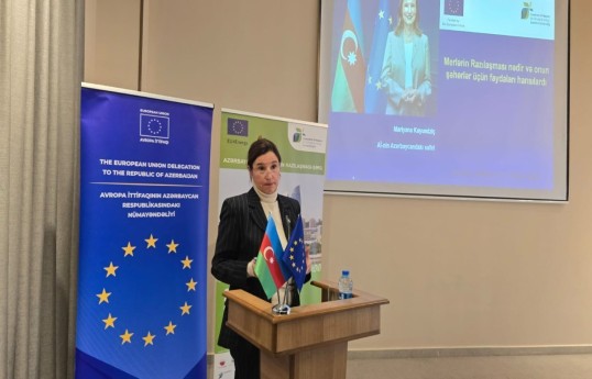 Marijana Kujundžić, the Ambassador of the European Union to the Republic of Azerbaijan