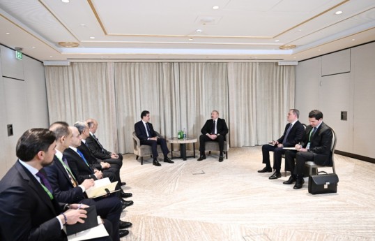President Ilham Aliyev invites Nechirvan Barzani to visit Azerbaijan