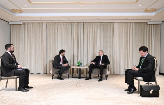 President Ilham Aliyev met with Deputy Prime Minister of Slovakia in Munich