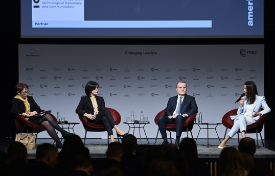 Azerbaijan’s FM spoke about importance of the Trump Route project at Munich Security Conference