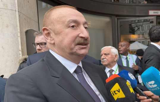 President of the Republic of Azerbaijan Ilham Aliyev