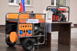 Generators sent from Azerbaijan to Ukraine delivered to Irpin city
