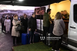 Azerbaijani delegation travels to Armenia to attend “Peace Bridge” roundtable - PHOTO -VIDEO 