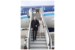 President Ilham Aliyev arrived in Germany