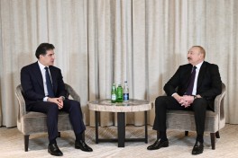 President Ilham Aliyev met with President of Kurdistan Region of Iraq in Munich