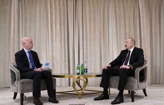 President Ilham Aliyev was interviewed by France 24 in Munich