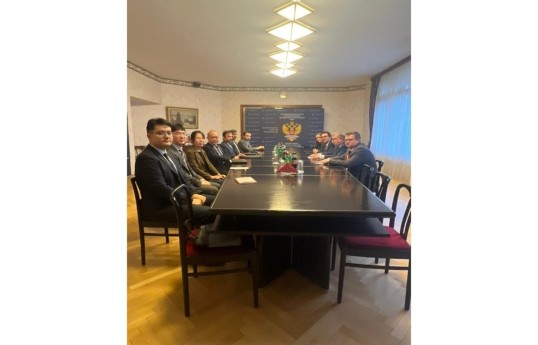 Russian, Chinese and Iranian representatives discuss Tehran’s nuclear program