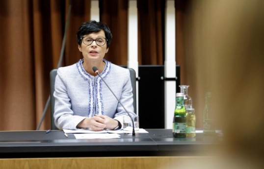 European Commissioner for Enlargement Marta Kos