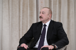 President Ilham Aliyev was interviewed by France 24 in Munich