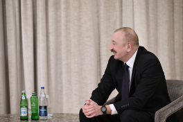 President Ilham Aliyev was interviewed by France 24 in Munich