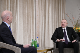 President Ilham Aliyev was interviewed by France 24 in Munich