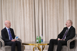 President Ilham Aliyev was interviewed by France 24 in Munich