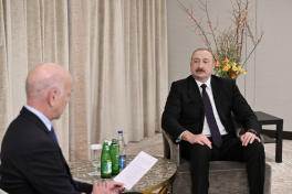 President Ilham Aliyev was interviewed by France 24 in Munich