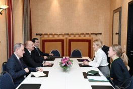 President Ilham Aliyev met with the European Union's High Representative for Foreign Affairs and Security Policy in Munich-UPDATED 