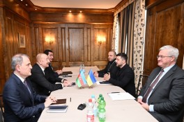 President Ilham Aliyev met with Ukrainian President Volodymyr Zelenskyy in Munich-UPDATED 