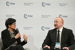 President Ilham Aliyev participated in panel discussion in Munich -PHOTO -UPDATED-1 