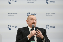 President Ilham Aliyev participated in panel discussion in Munich -PHOTO -UPDATED-1 