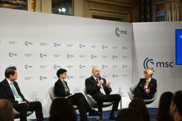 President Ilham Aliyev participated in panel discussion in Munich -PHOTO -UPDATED-1 